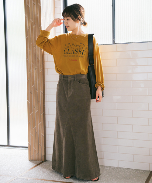 Spick & Span(スピックアンドスパン)の「La Hutte / ラ ユット シアーロンTee(Tシャツ/カットソー・レディース・ホワイト/キャメル/レッド/イエロー・FREE)」の9枚目の写真