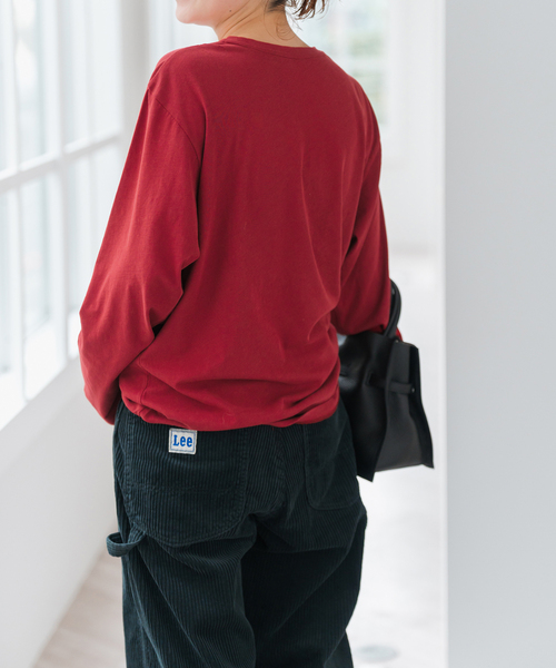 Spick & Span(スピックアンドスパン)の「La Hutte / ラ ユット シアーロンTee(Tシャツ/カットソー・レディース・ホワイト/キャメル/レッド/イエロー・FREE)」の18枚目の写真