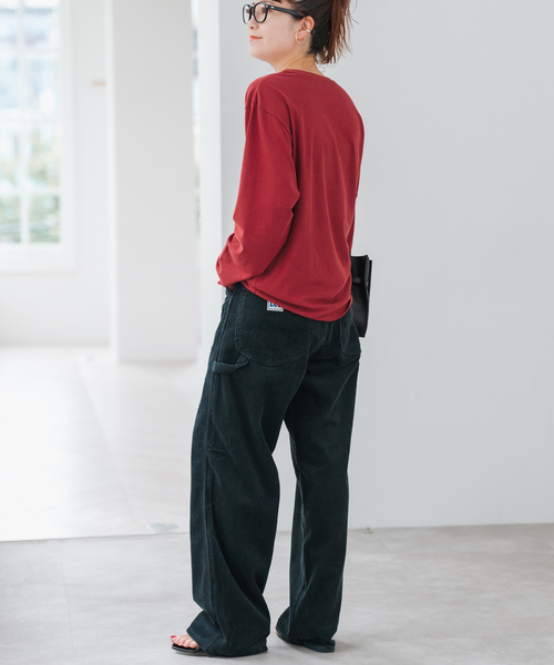 Spick & Span(スピックアンドスパン)の「La Hutte / ラ ユット シアーロンTee(Tシャツ/カットソー・レディース・ホワイト/キャメル/レッド/イエロー・FREE)」の20枚目の写真