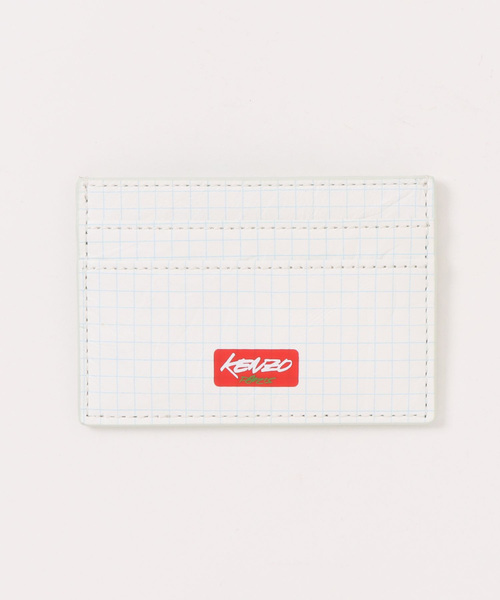 KENZO(ケンゾー)の「'Kenzo x Futura 2000' レザー 'Kenzo Paper' カードホルダー(その他小物・レディース・ホワイト系その他・ONE SIZE)」の4枚目の写真