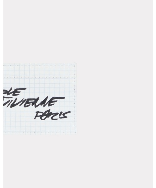 KENZO(ケンゾー)の「'Kenzo x Futura 2000' レザー 'Kenzo Paper' カードホルダー(その他小物・レディース・ホワイト系その他・ONE SIZE)」の1枚目の写真