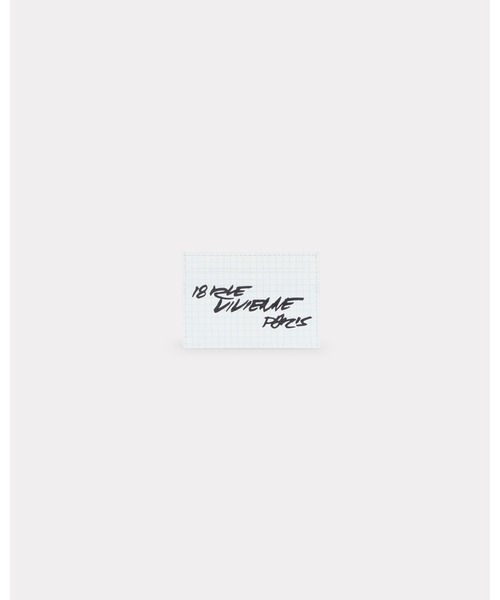 KENZO(ケンゾー)の「'Kenzo x Futura 2000' レザー 'Kenzo Paper' カードホルダー(その他小物・レディース・ホワイト系その他・ONE SIZE)」の3枚目の写真
