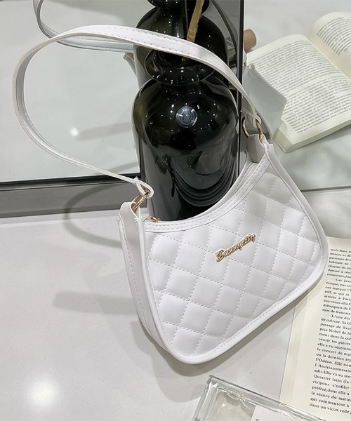 blackdia ocean(ブラックダイヤオーシャン)の「blackdia ocean PU キルティングバッグ(ハンドバッグ・レディース・ホワイト系その他/ブラック/ホワイト/ピンク/ブラック系その他/ベージュ・FREE)」の19枚目の写真