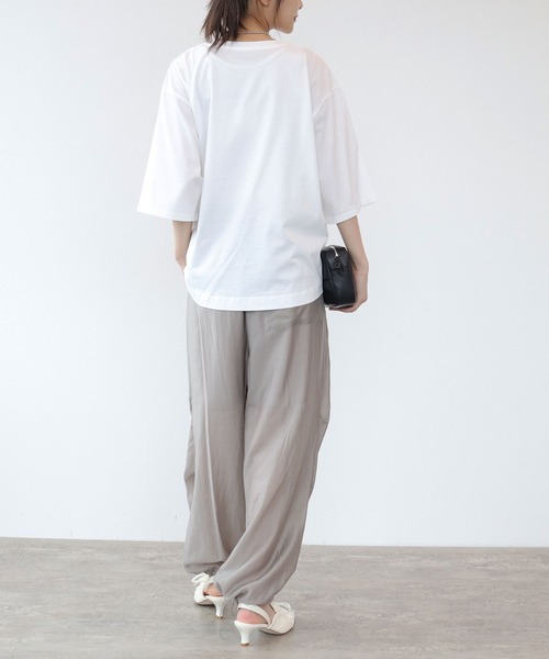 TITE IN THE STORE（ティテ　インザ　ストア）の「【MAISON MAVERICK PRESENTS/メゾン マーベリック プレゼンツ】ニットレースアップミュール（パンプス・レディース・オフホワイト・38）」の4枚目の写真