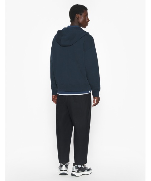 Maison Kitsune（メゾンキツネ）の「FOX HEAD ZIPPED OVERSIZE HOODIE（パーカー・メンズ・ブラック/チャコール・XL/L/M/S/XS）」の18枚目の写真