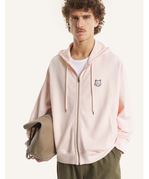 FOX HEAD ZIPPED OVERSIZE HOODIE（パーカー）｜Maison Kitsune