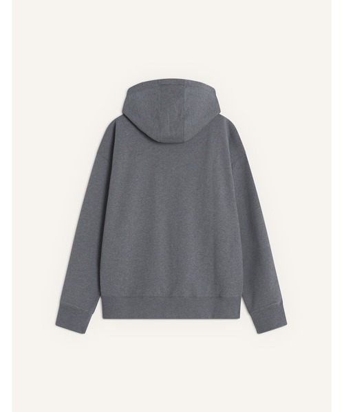 Maison Kitsune(メゾンキツネ)の「FOX HEAD ZIPPED OVERSIZE HOODIE(パーカー・メンズ・ブラック/チャコール/ネイビー/ダークグレー・XL/L/M/S/XS)」の14枚目の写真