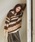 Casper John�i�L���X�p�[�W�����j�́uGradation mix multi border v-neck knit / �O���f�[�V�����~�b�N�X�}���`�{�[�_�[V�l�b�N�j�b�g�i�j�b�g/�Z�[�^�[�j�v�b�u���E��