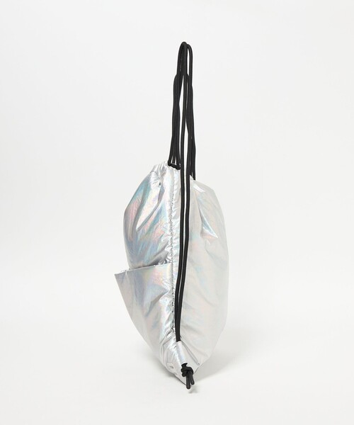 CITEN（シテン）の「＜CITEN＞ダブルポケットナップサック（バックパック/リュック・レディース・ブラック/シルバー/ライトグレー・FREE）」の14枚目の写真