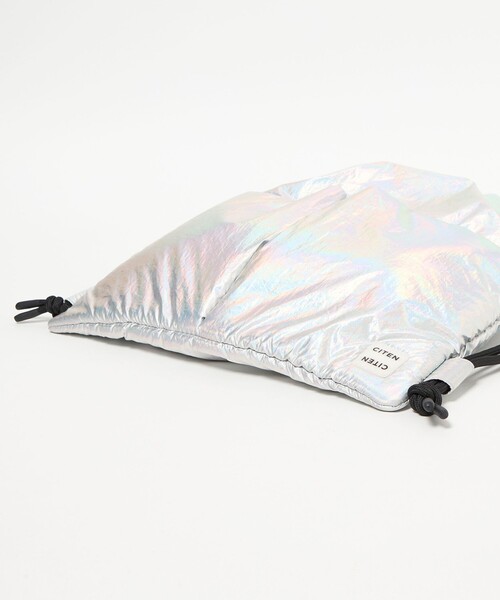 CITEN（シテン）の「＜CITEN＞ダブルポケットナップサック（バックパック/リュック・レディース・ブラック/シルバー/ライトグレー・FREE）」の18枚目の写真