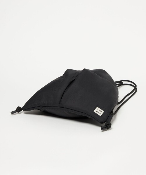 CITEN（シテン）の「＜CITEN＞ダブルポケットナップサック（バックパック/リュック・レディース・ブラック/シルバー/ライトグレー・FREE）」の8枚目の写真