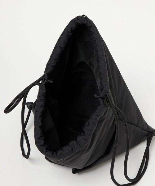 CITEN（シテン）の「＜CITEN＞ダブルポケットナップサック（バックパック/リュック・レディース・ブラック/シルバー/ライトグレー・FREE）」の9枚目の写真