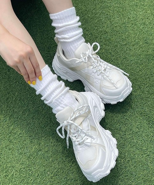 niko and...（ニコアンド）の「オリジナルルーズ2Pソックス（ソックス/靴下・レディース・その他2/その他1/ホワイト・0）」の17枚目の写真