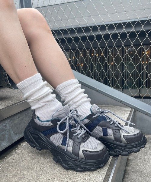 niko and...（ニコアンド）の「オリジナルルーズ2Pソックス（ソックス/靴下・レディース・その他2/その他1/ホワイト・0）」の19枚目の写真