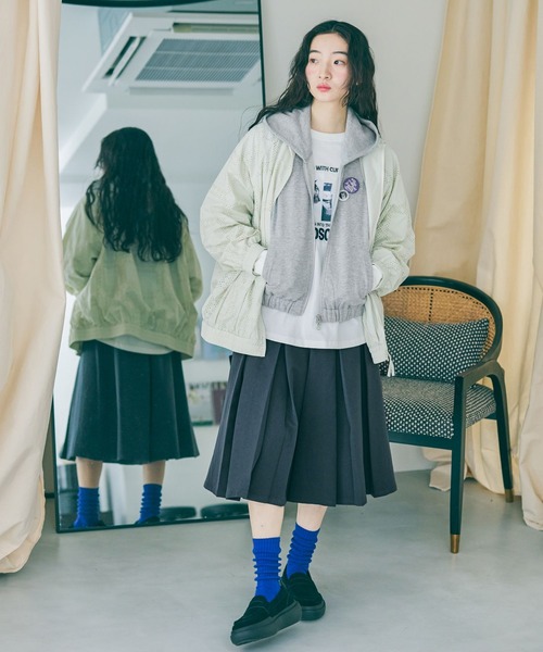 niko and...（ニコアンド）の「オリジナルルーズ2Pソックス（ソックス/靴下・レディース・その他2/その他1/ホワイト・0）」の10枚目の写真