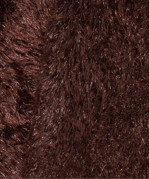 HELIOPOLE（エリオポール）の「GLITTER KNIT GILET（ベスト・レディース・ブラック/ダークブラウン・38）」の8枚目の写真