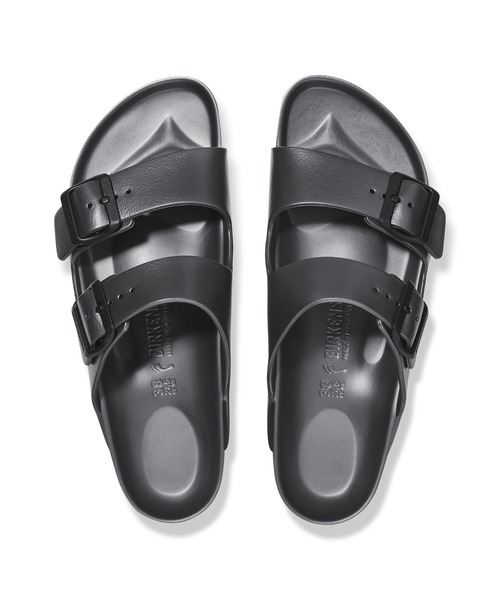 BIRKENSTOCK（ビルケンシュトック）の「Arizona/アリゾナ アンスラサイト 【ナロー幅】 UNISEX（サンダル・レディース・チャコールグレー・39.0/25㎝/36(23cm)/37(24cm)/38/24.5cm）」の3枚目の写真