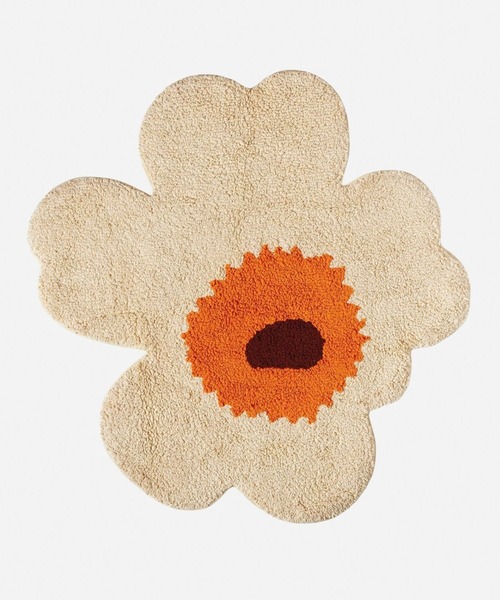 marimekko（マリメッコ）の「【ノベルティ付】Unikko / Bath mat ＆Cushion Cover  50x50 cm＆Inner Cushion 50×50（クッション/クッションカバー・レディース・アイボリー・FREE）」の5枚目の写真