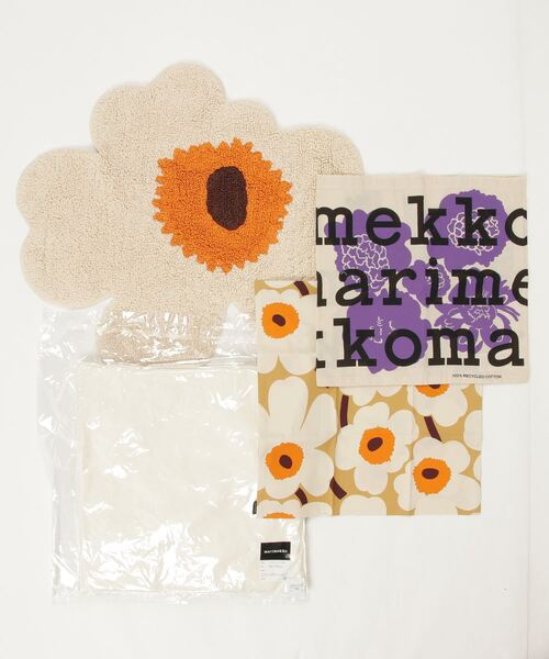 marimekko（マリメッコ）の「【ノベルティ付】Unikko / Bath mat ＆Cushion Cover  50x50 cm＆Inner Cushion 50×50（クッション/クッションカバー・レディース・アイボリー・FREE）」の18枚目の写真