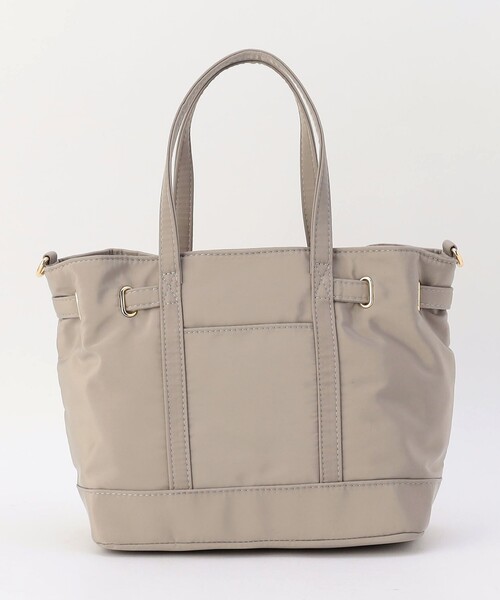 MICO COULIER（ミコクリエ）の「2WAYベルトトートバッグ（トートバッグ・レディース・ブラック/グレイッシュベージュ・FREE）」の18枚目の写真