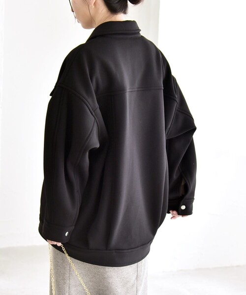 quaranciel:〈洗濯機可能〉ダンボール 裏起毛 コクーン オーバー