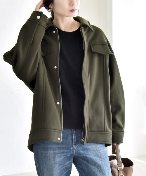 quaranciel:〈洗濯機可能〉ダンボール 裏起毛 コクーン オーバー