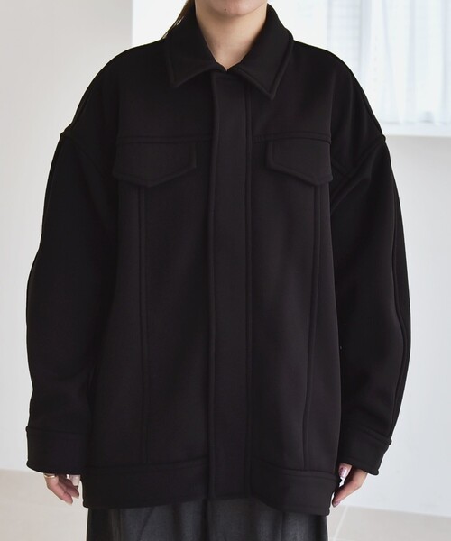 「こーたん」 セール】【forksy.】ダンボールパイピングポケットコクーンスカート