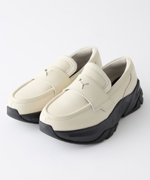 【forksy.】【PUMA】ボリュームソールコインローファー / スニーカーホワイト