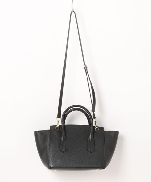 CHRISTIAN VILLA(クリスチャンヴィラ)の「【CHRISTIAN VILLA】ベーシックミディアムハンドバッグ(Q56378)(ハンドバッグ・レディース・グレー/ブラック・ALL)」の3枚目の写真