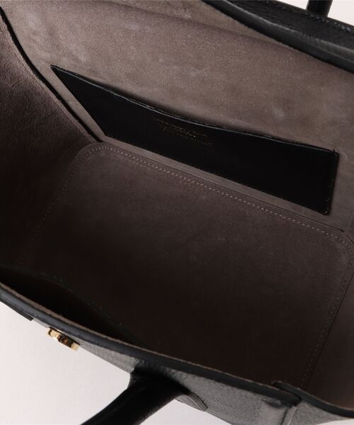 CHRISTIAN VILLA(クリスチャンヴィラ)の「【CHRISTIAN VILLA】ベーシックミディアムハンドバッグ(Q56378)(ハンドバッグ・レディース・グレー/ブラック・ALL)」の5枚目の写真