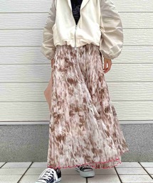 ニュアンスカラースカート