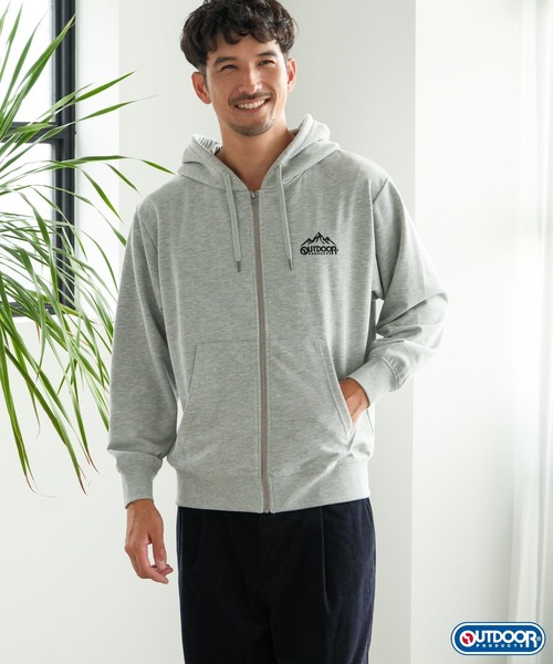 FOUND GOOD（ファウンドグッド）の「【OUTDOOR　PRODUCTS】　ジップパーカー/31098032（パーカー・メンズ・ブルー系5/グレー系5/ホワイト系5・XL/M/L）」の17枚目の写真