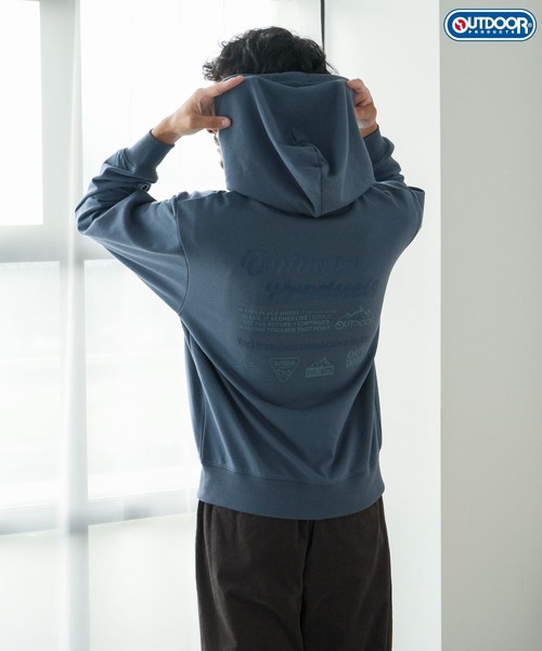 FOUND GOOD（ファウンドグッド）の「【OUTDOOR　PRODUCTS】　ジップパーカー/31098032（パーカー・メンズ・ブルー系5/グレー系5/ホワイト系5・XL/M/L）」の21枚目の写真