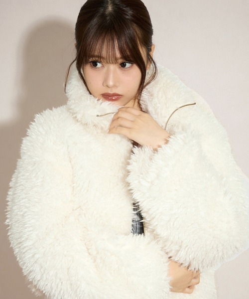 セール】フェイクファーブルゾン（ブルゾン）｜apres jour mignon