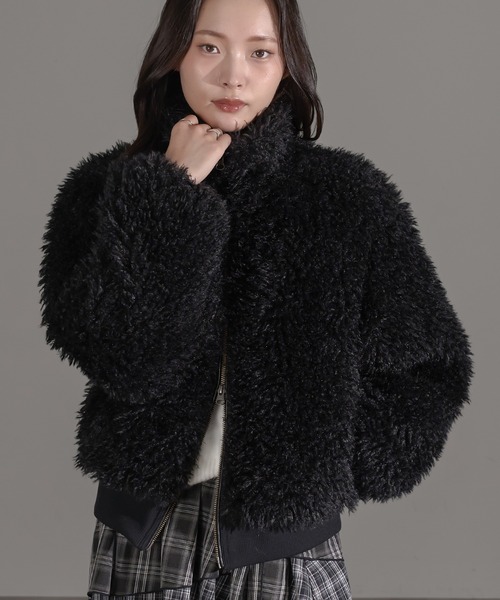 セール】フェイクファーブルゾン（ブルゾン）｜apres jour mignon