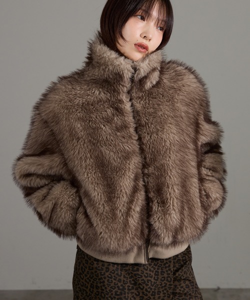 セール】フェイクファーブルゾン（ブルゾン）｜apres jour mignon