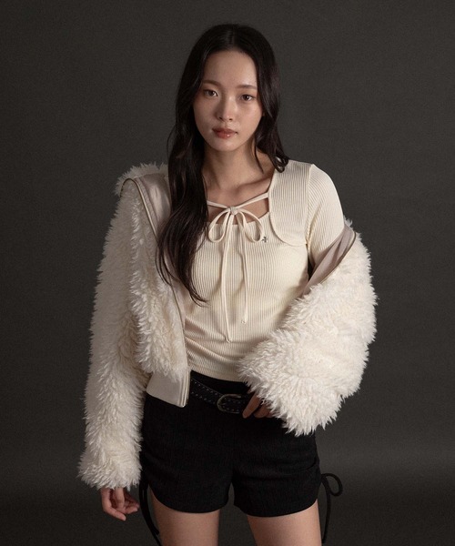 セール】フェイクファーブルゾン（ブルゾン）｜apres jour mignon