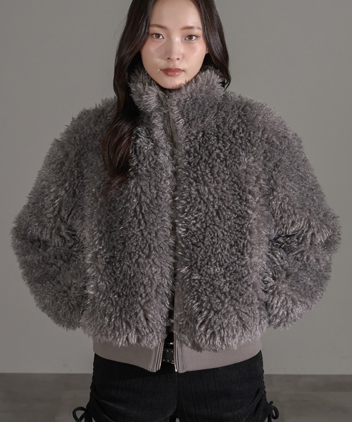 セール】フェイクファーブルゾン（ブルゾン）｜apres jour mignon