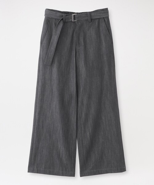 LOVELESS（ラブレス）の「ベルテッドバギーデニム（デニムパンツ・メンズ・ネイビー/ブラック・L/M/S）」の2枚目の写真