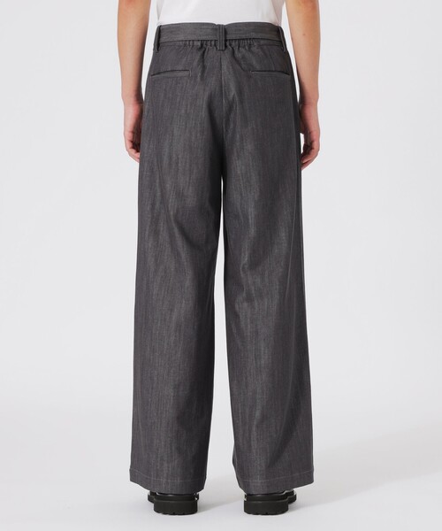 LOVELESS（ラブレス）の「ベルテッドバギーデニム（デニムパンツ・メンズ・ネイビー/ブラック・L/M/S）」の11枚目の写真