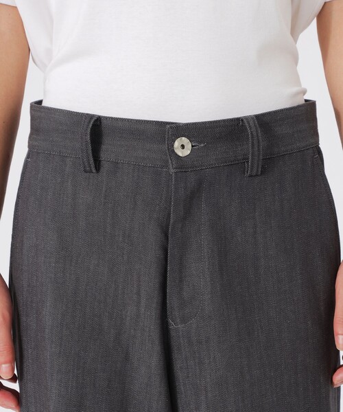 LOVELESS（ラブレス）の「ベルテッドバギーデニム（デニムパンツ・メンズ・ネイビー/ブラック・L/M/S）」の12枚目の写真