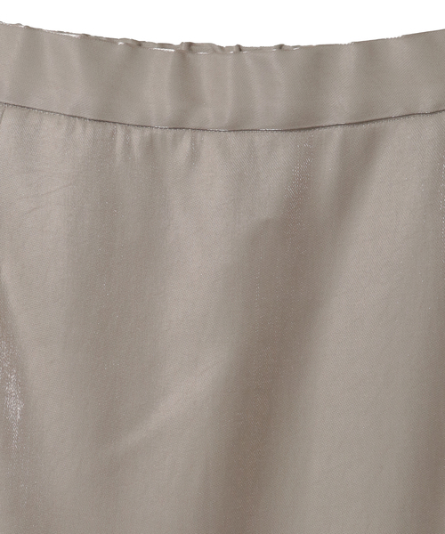 CONVERSE TOKYO(コンバーストウキョウ)の「SATIN SPIRAL SKIRT(スカート・レディース・グレー/ベージュ・FREE)」の4枚目の写真