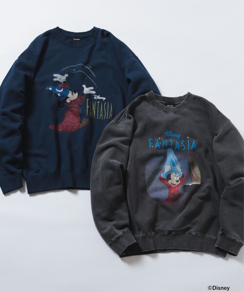 GOOD ROCK SPEED(グッドロックスピード)の「【別注】GOOD ROCK SPEED / FANTASIA / CREWNECK③(スウェット・メンズ・ネイビー・M/L/XL)」の7枚目の写真
