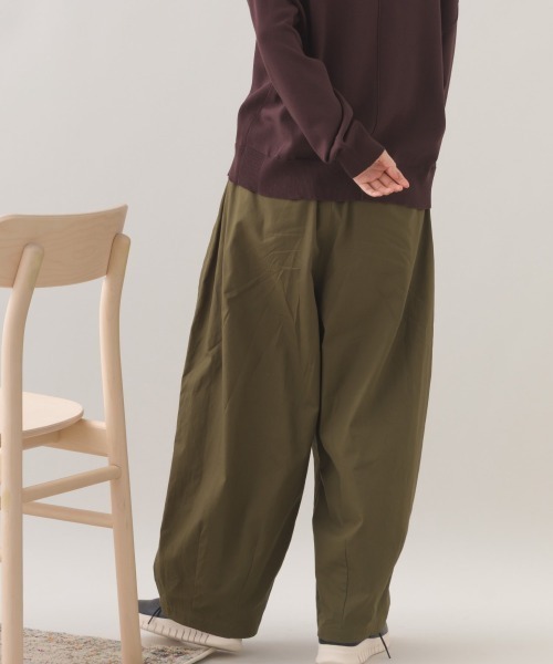 OMNES（オムネス）の「ワッシャーダンプ＆デニムサーカスパンツ（その他パンツ・レディース・ネイビー/ベージュ/カーキ/ブラック・MEDIUM/LARGE）」の19枚目の写真