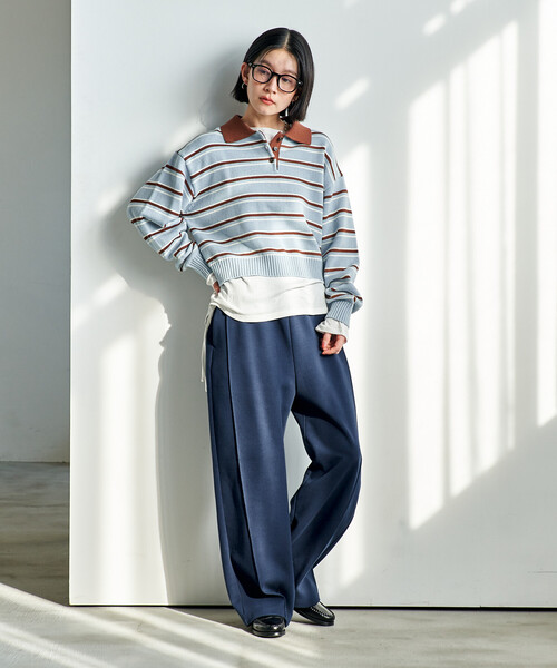 新色追加＞ボンディングカーブワイド スウェットパンツ（スウェット