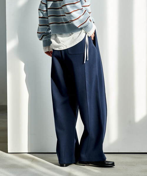 セール】＜新色追加＞ボンディングカーブワイド スウェットパンツ