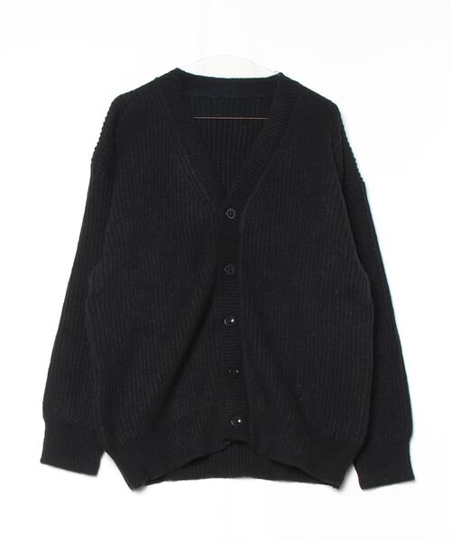 ARCADE(アーケード)の「春服 Vネックざっくりゆったりニットカーディガン(カーディガン/ボレロ・メンズ・ベージュ/ライトグレー/ブラウン/ブラック・L/XL/M)」の7枚目の写真