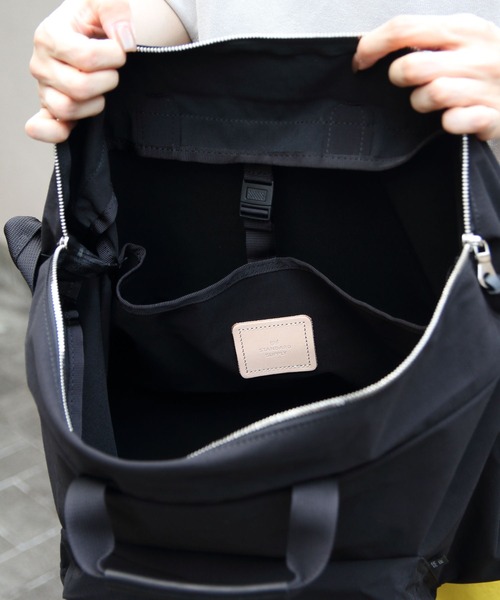 STANDARD SUPPLY(スタンダードサプライ)の「STANDARD SUPPLY/スタンダードサプライ フロントポケットショルダー FRONT POCKET SHOULDER【SIMPLICITY】(ショルダーバッグ・レディース・ブラック/モカ/チャコールグレー・FREE)」の7枚目の写真