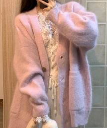 ふんわり暖かい♪ゆったりカーディガン