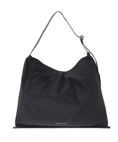 CONVERSE TOKYO(コンバーストウキョウ)の「PIPING FLAT TOTE BAG(トートバッグ・レディース・アイボリー/ブラウン/ブラック・FREE)」の2枚目の写真